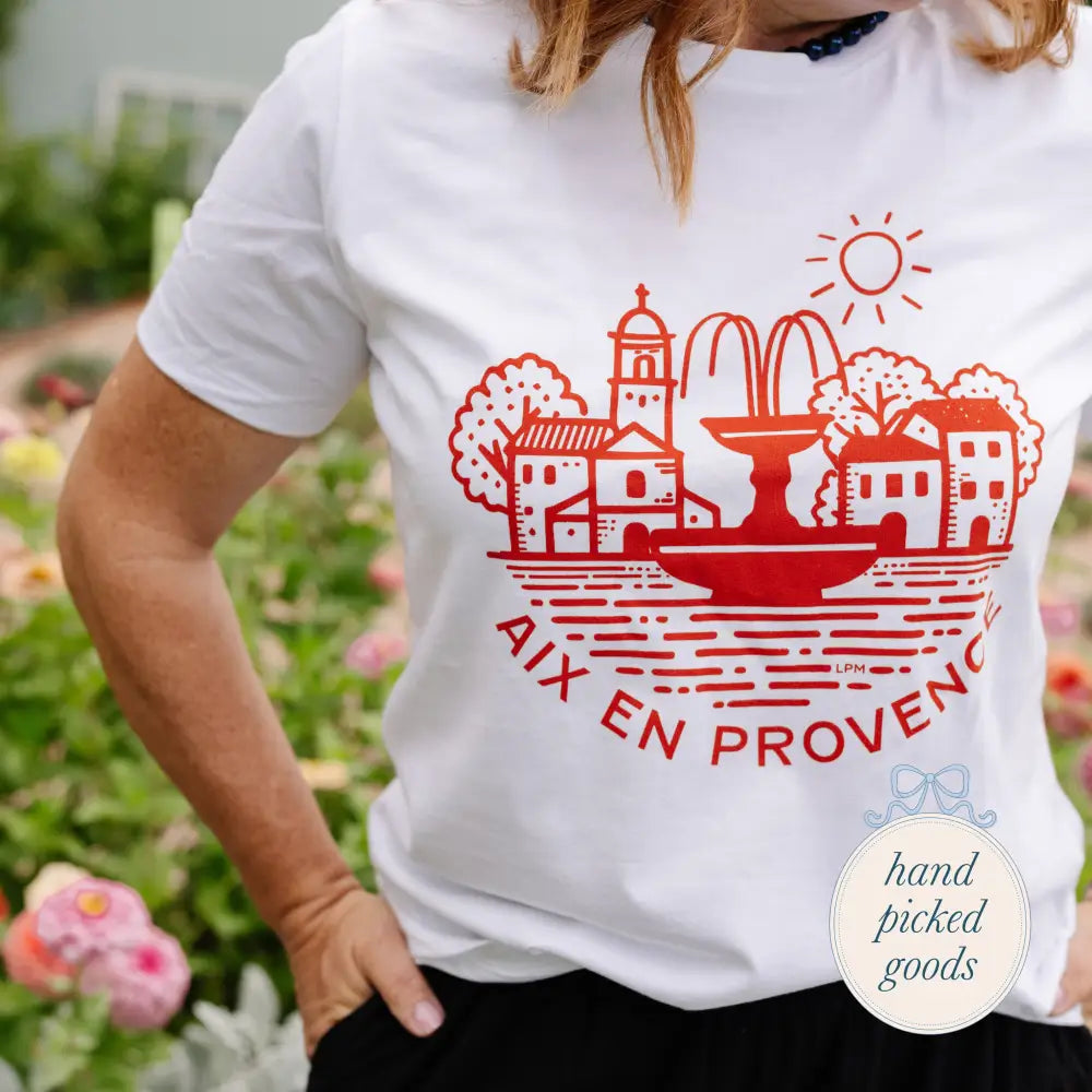 Aix en Provence T shirt Femme - Clothing