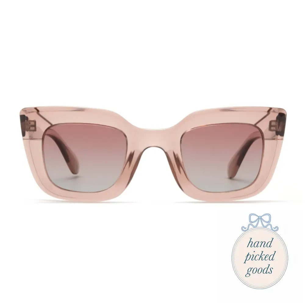 Alaia Polarized Sunglasses Dusty Rose Femme - Accessories