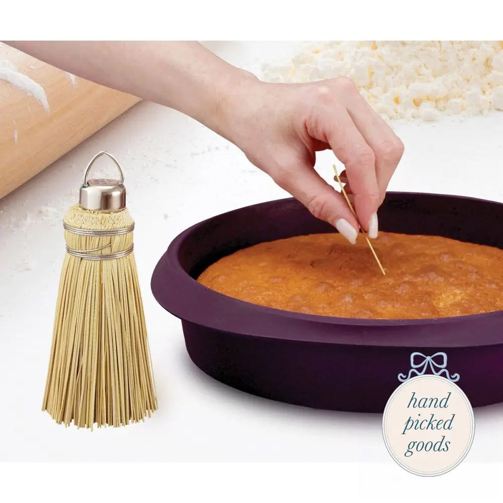 Amish Cake Tester Corn Broom Baking Tool - Kitchen - Tools