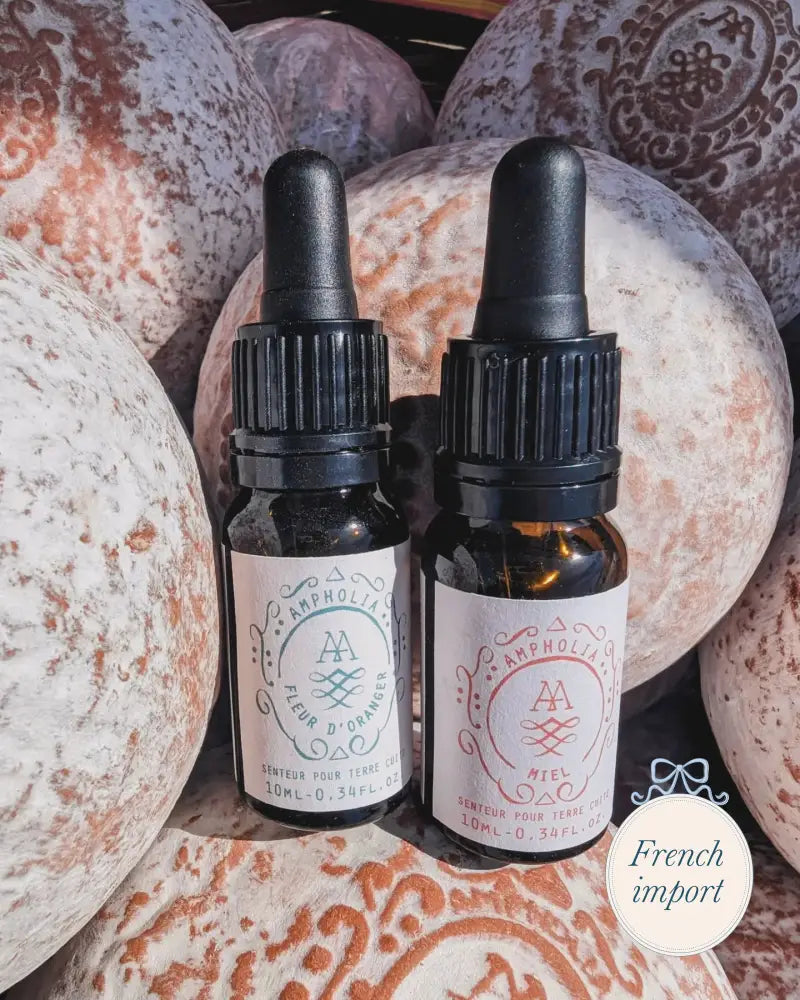 Anduze Terracotta Scented Ball Oil Refill with Dropper - European Imports - No container