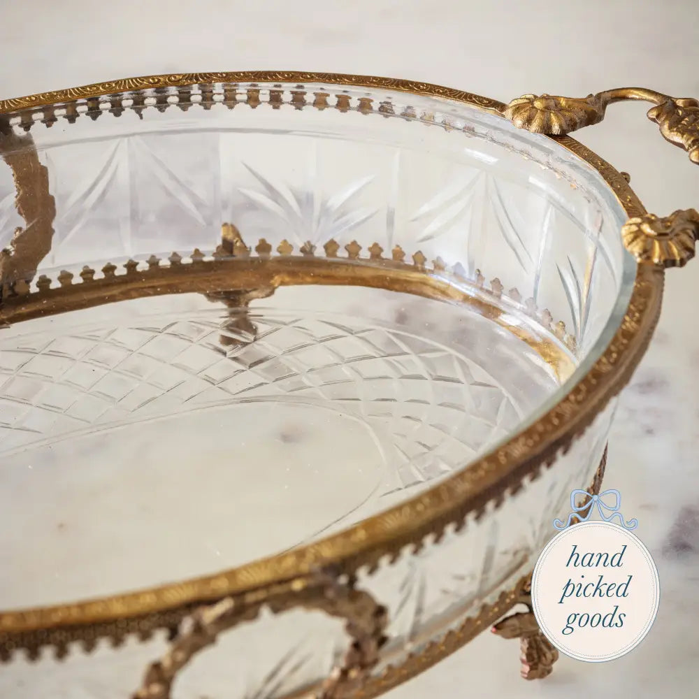 Antique Brass Vanity Tray La Petite Maison Antique Brass Vanity Tray La Petite Maison