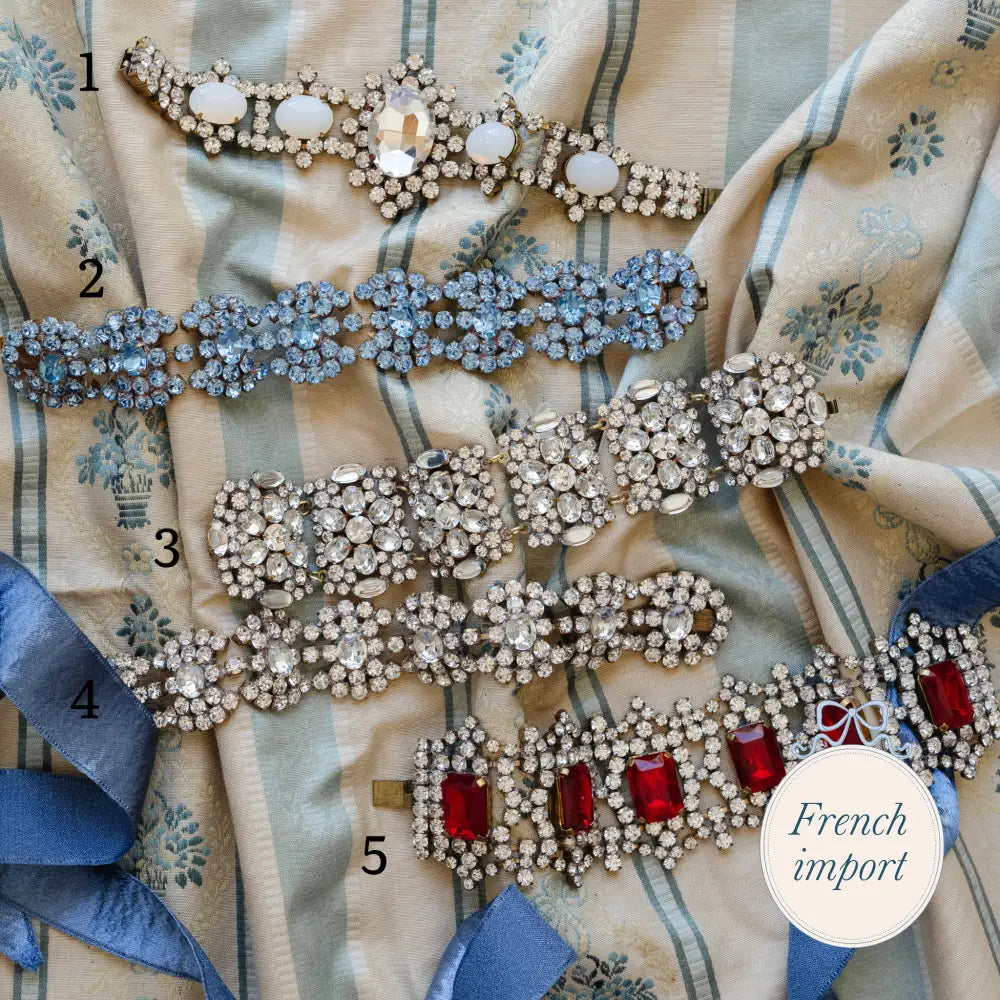 Antique Jeweled Bracelet European Imports - France carry on Sept 2025