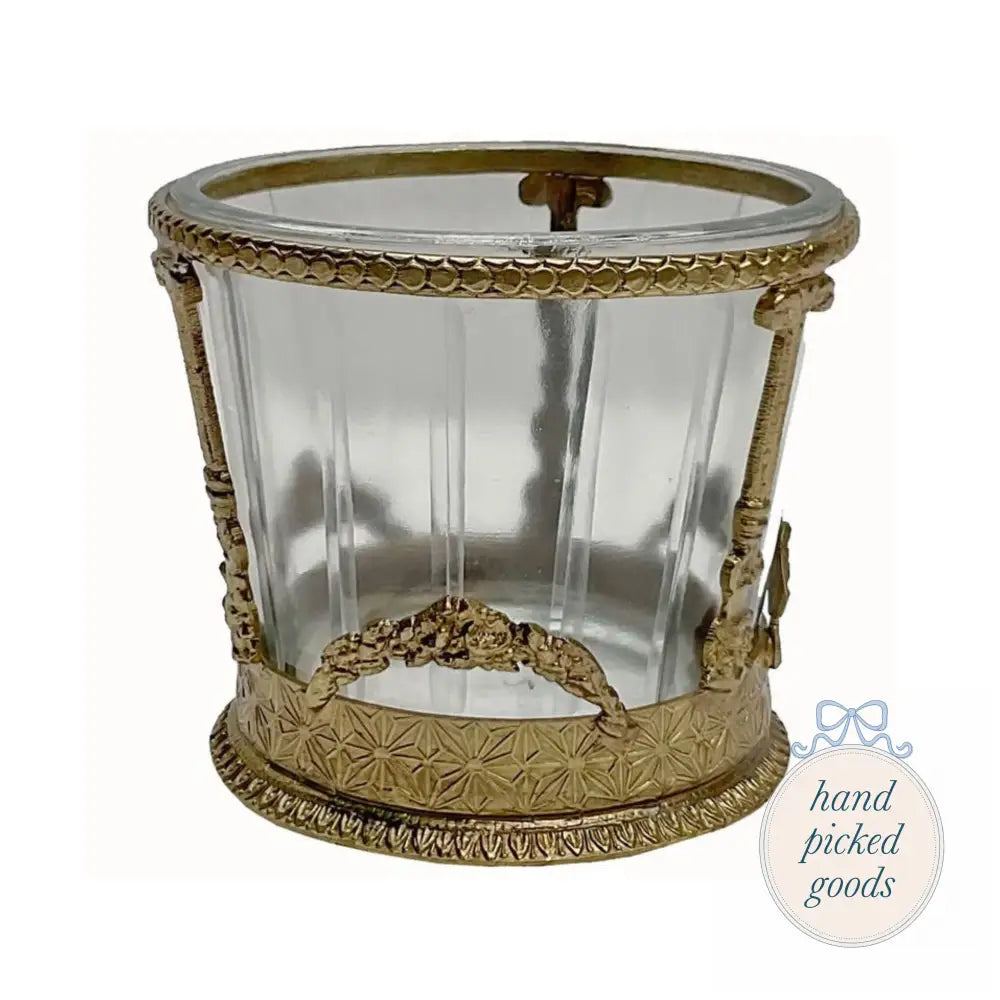 Antique Style Gold Candle Holder Decor - Decoration