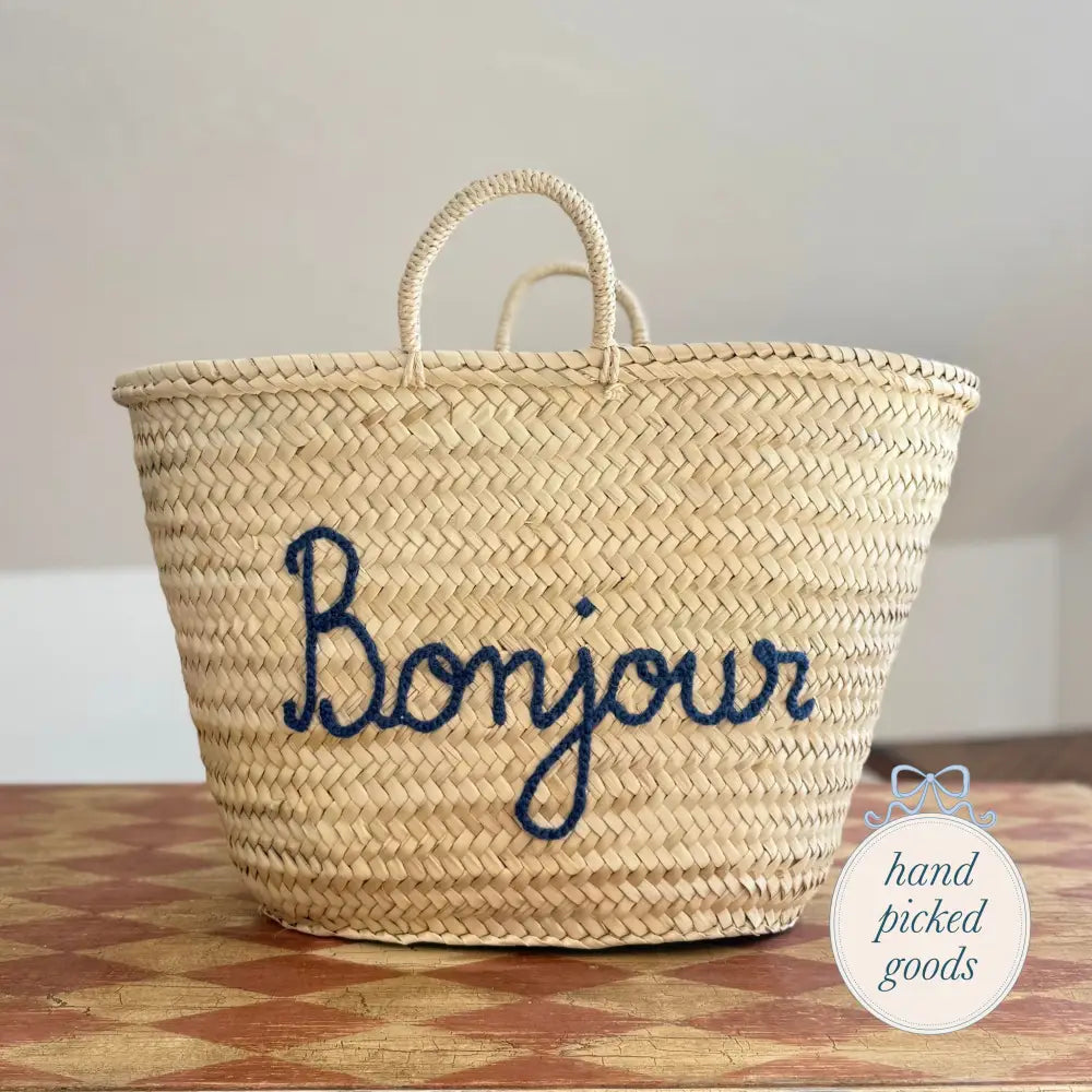 Bonjour French Tote Bag Bonjour Femme - Bags