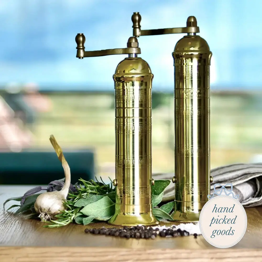 Brass Mill Salt Grinder 8’’ Kitchen
