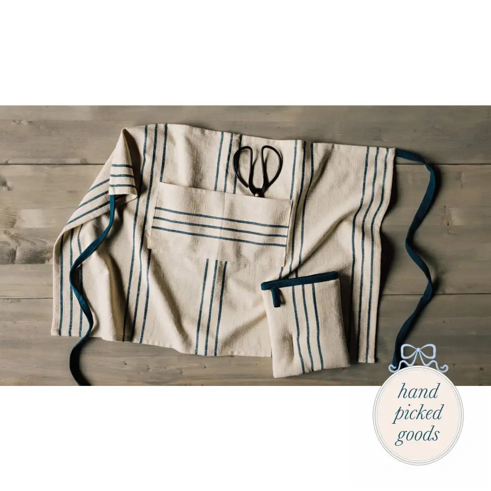 Camille Vintage French Waist Apron Kitchen - Linens