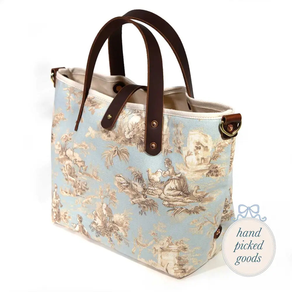 Celeste Toile Mini Tote Femme - Bags