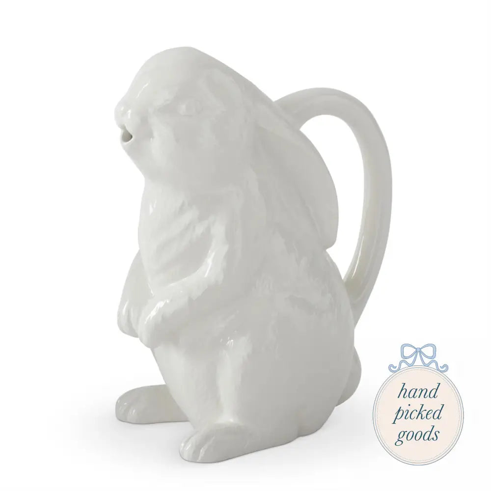 Ceramic Easter Bunny Pitcher Seasonal - Easter