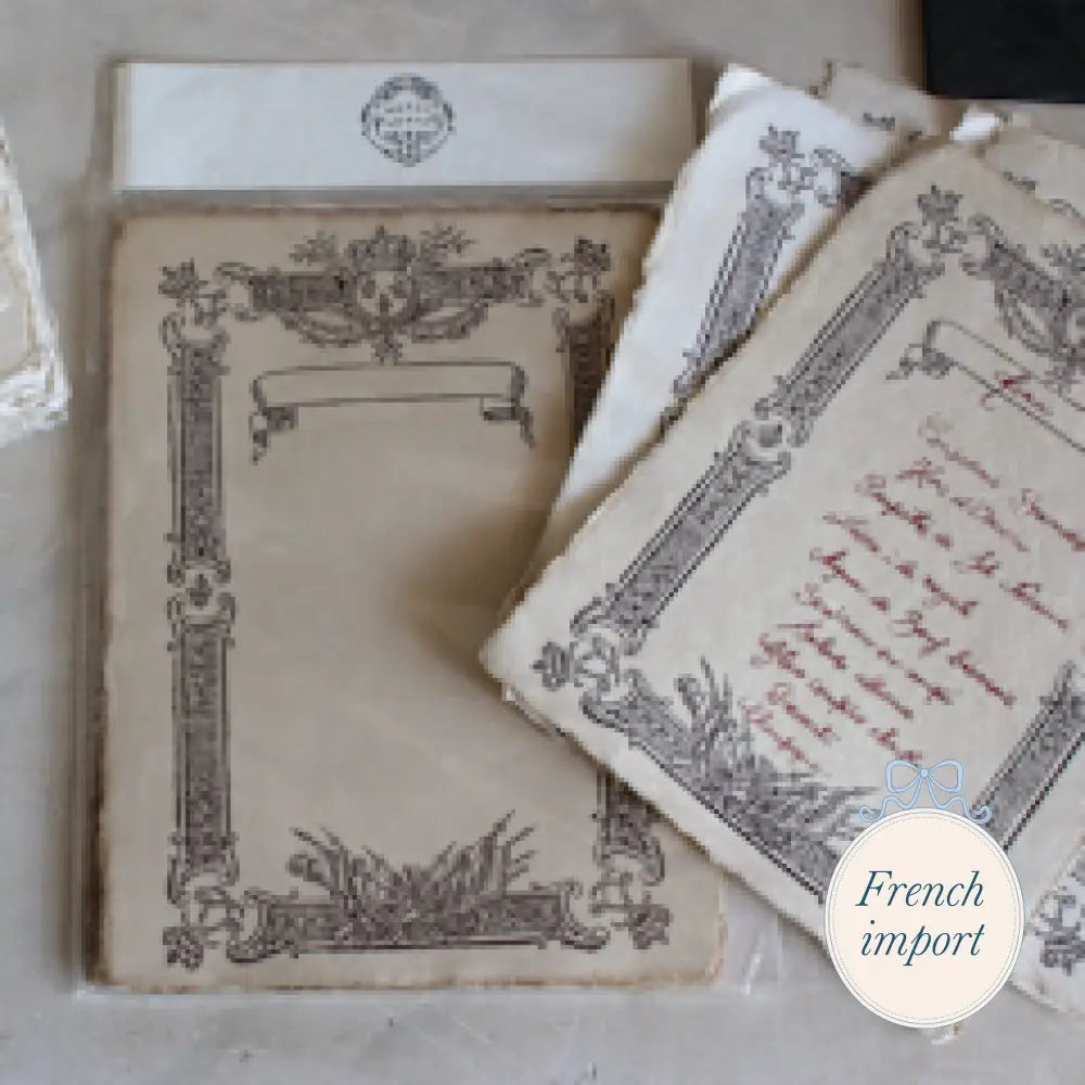 Chȃteau Menu Cards Set of Twenty Stationery and gift - Stationery