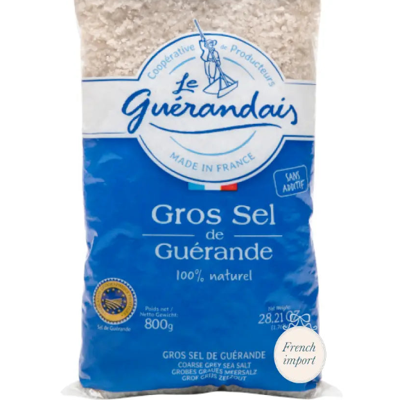 Coarse Grey Sea Salt from Guérande - Gourmet