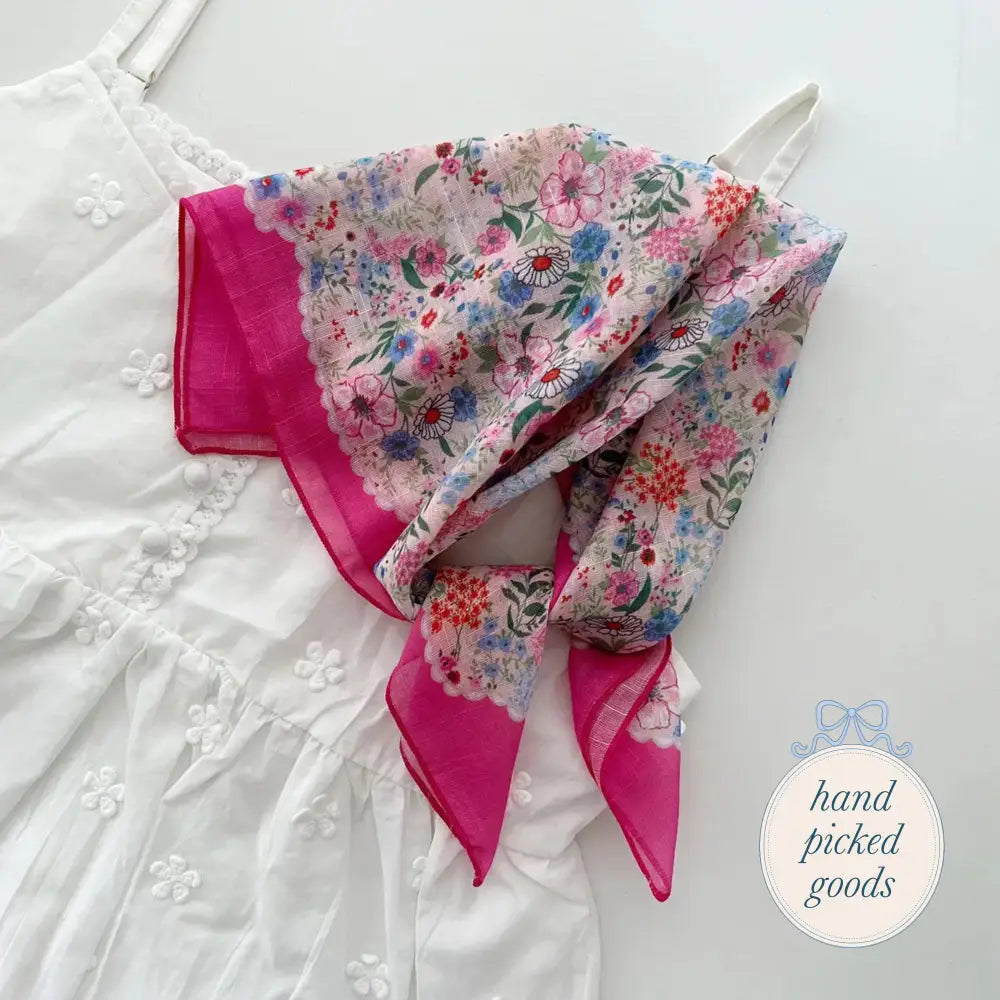 Cottage Print Scarf One Femme - Handkerchief