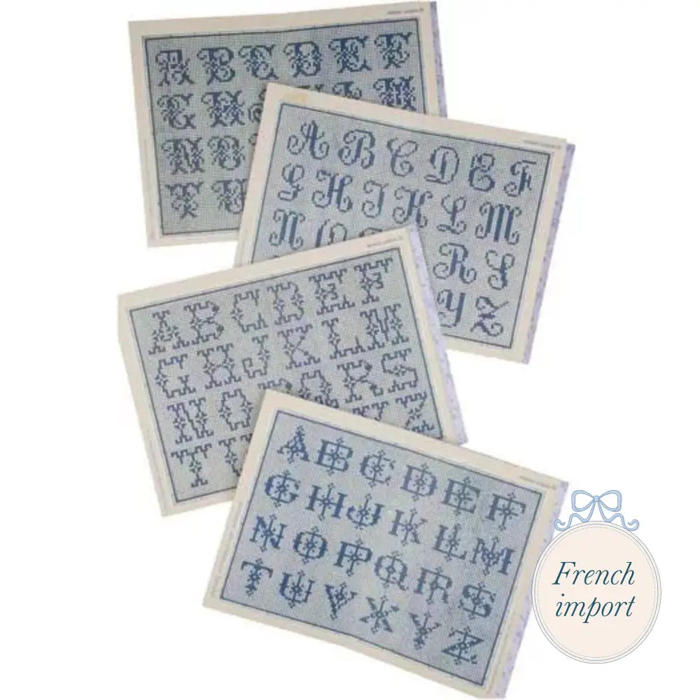 Cross Stitch Album Series Blue - No. 4 - Stationery and gift