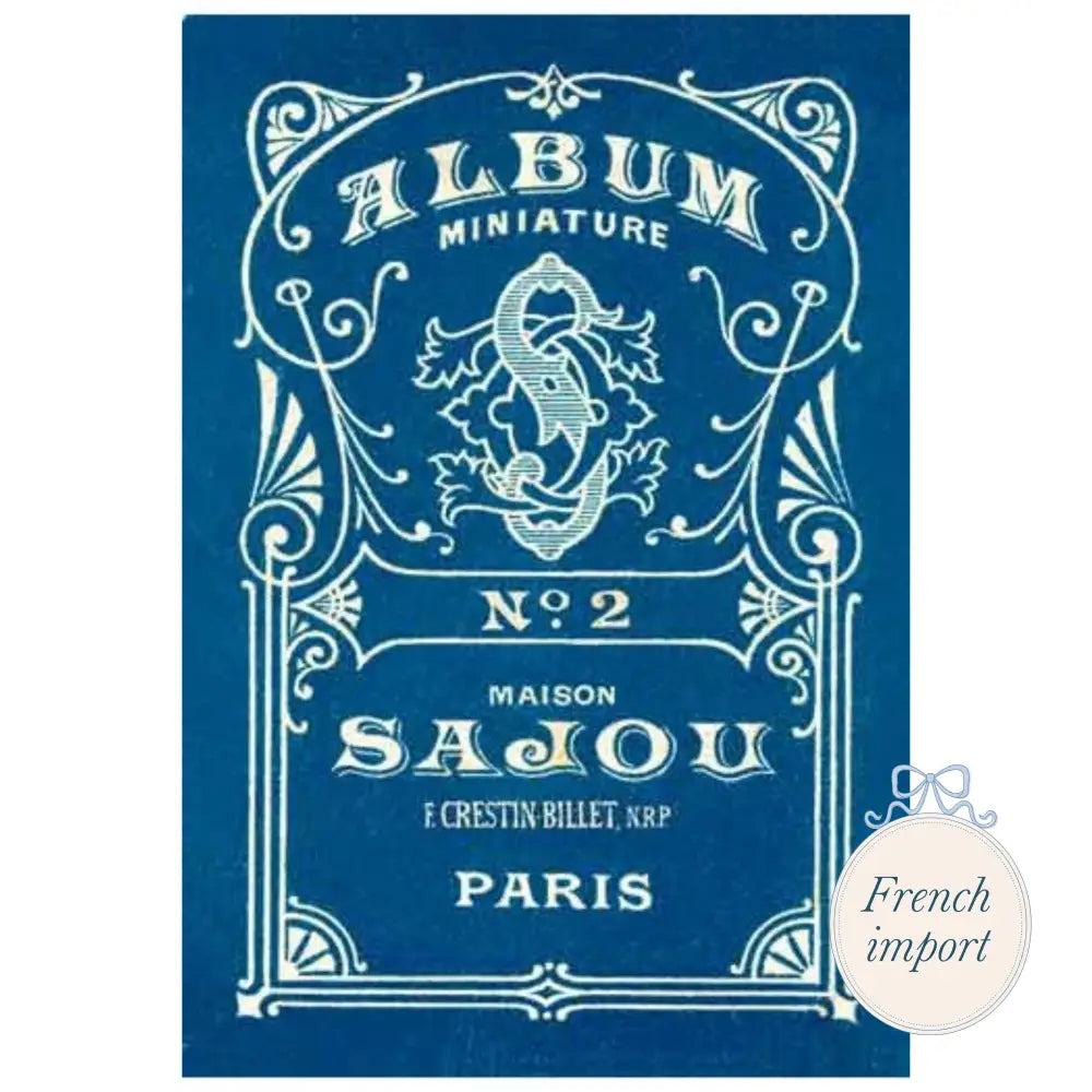 Cross Stitch Album Series Blue - Stationery and gift
