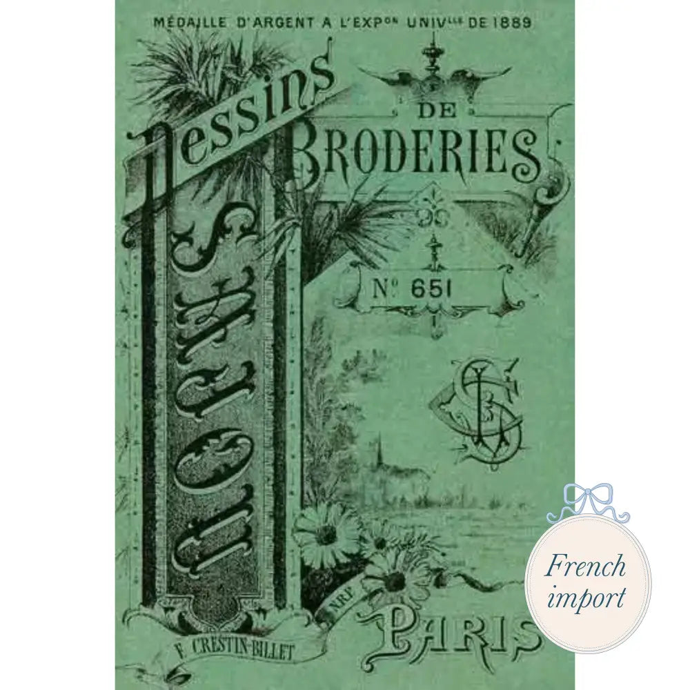 Cross Stitch Album Series Green - Stationery and gift