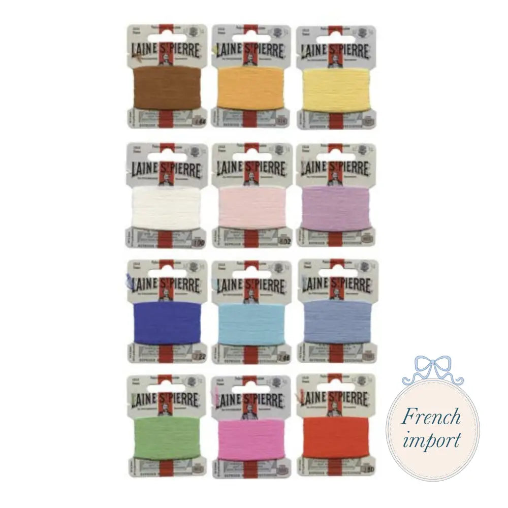 Cross Stitch Floss Box - Spring Colors - Stationery and gift
