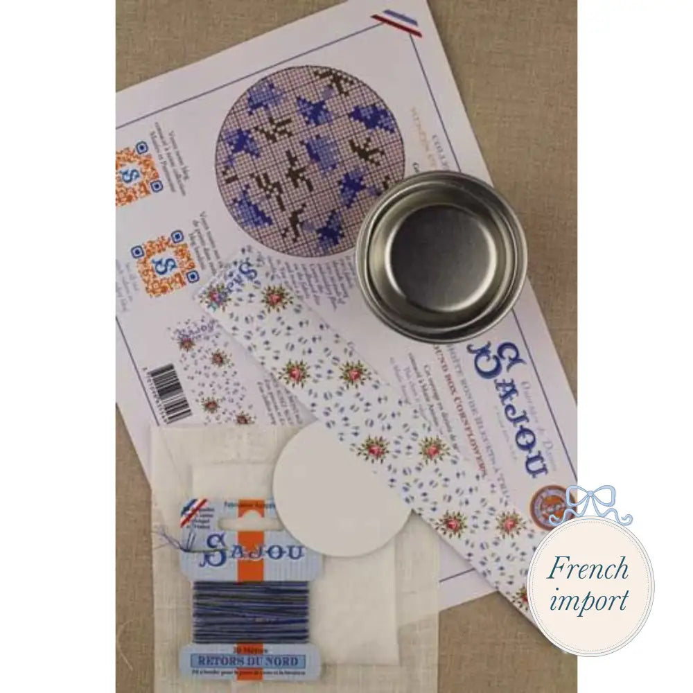 Cross Stitch Kit - Stationery and gift