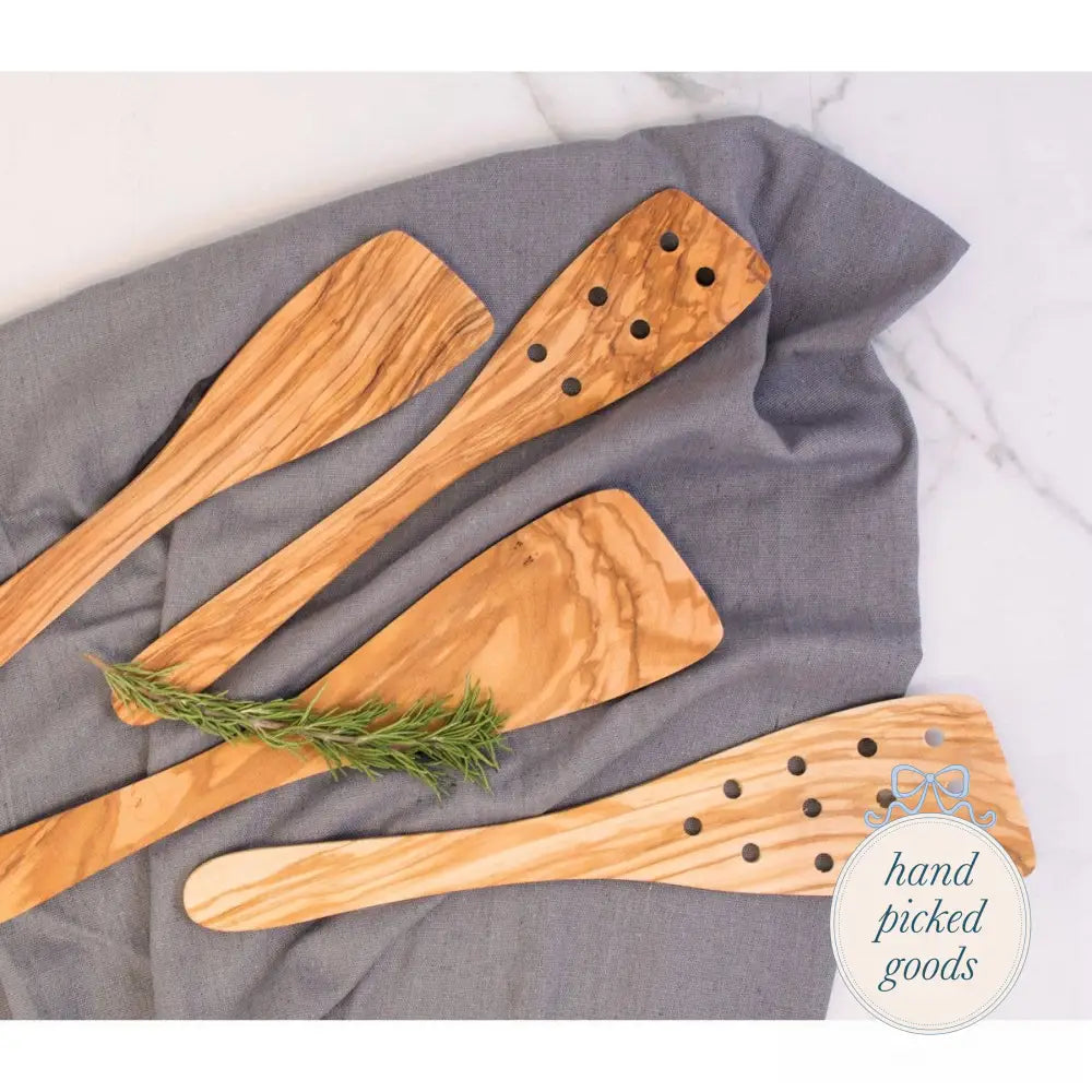 Eddingtons Italian Olive Wood Spatula Kitchen - Tools
