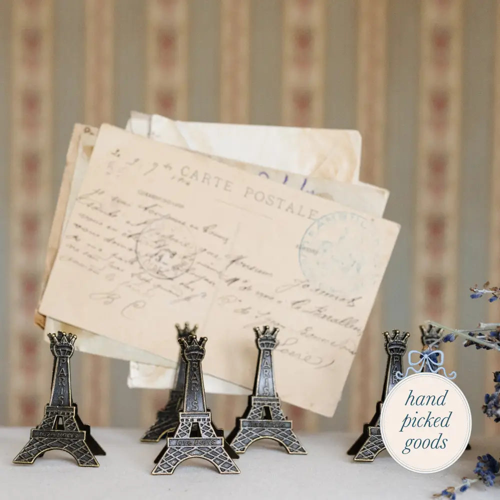 Eiffel Tower Paper Clip Decor - Decoration