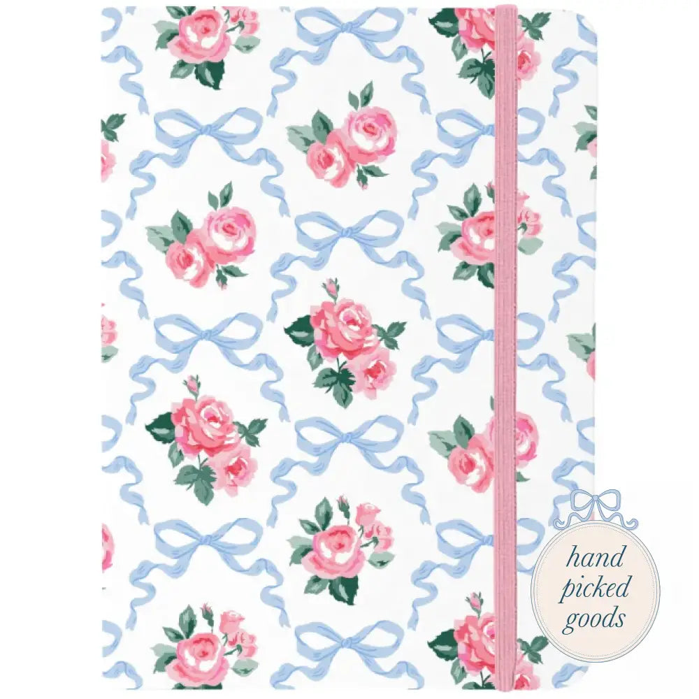 Floral Bow Notebook - Stationery and gift - Stationery