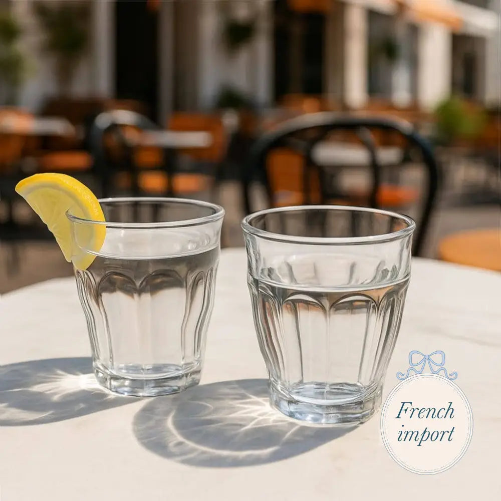 Fluted Water Glass - Kitchen - Serving& - display