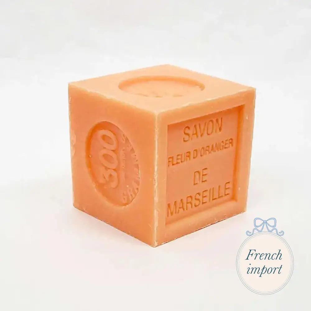 French Soap Savon de Marseille 300g Orange Blossom French Soap