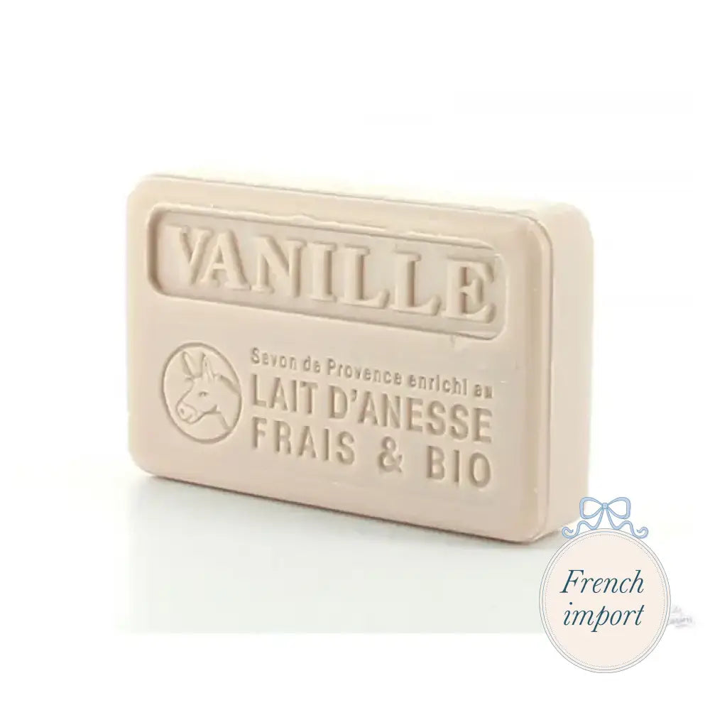 French Soap with Organic Donkey Milk 100g Vanilla French Soap