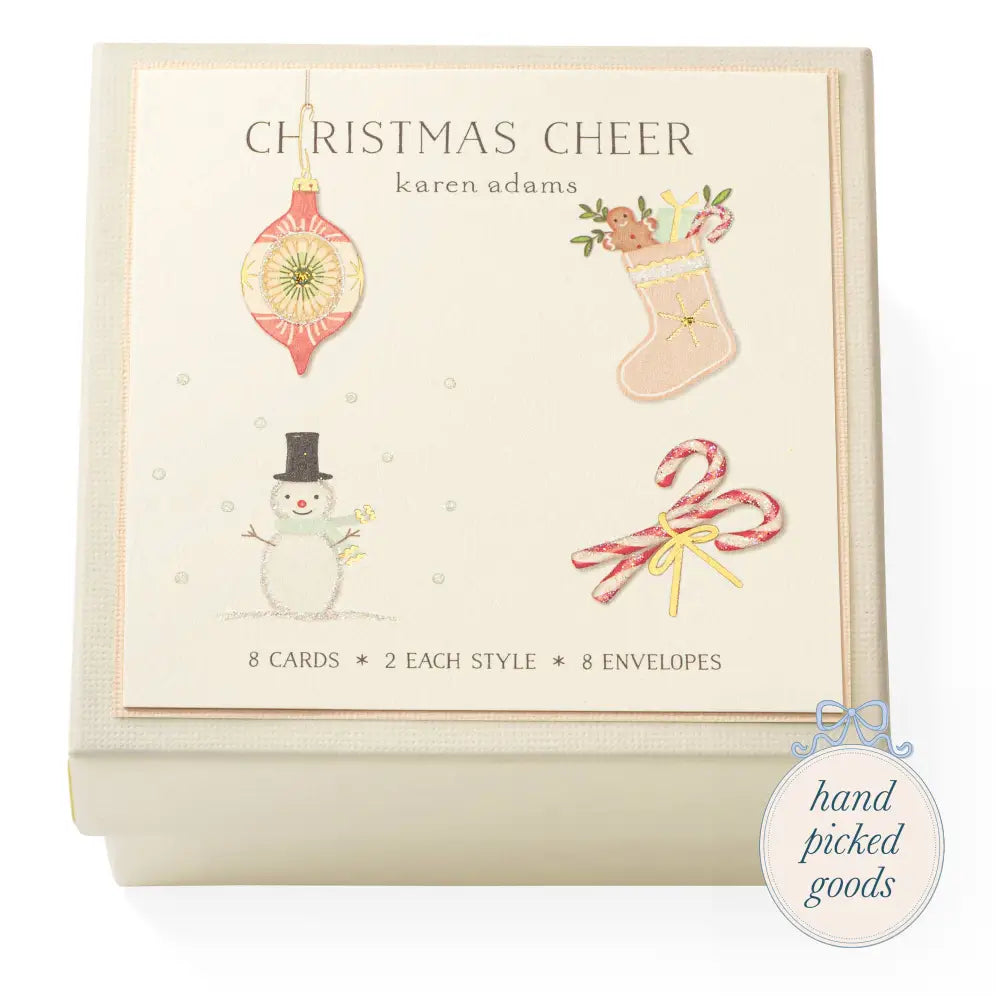 Gift Enclosure Box - Christmas Cheer - Stationery and gift - Stationery