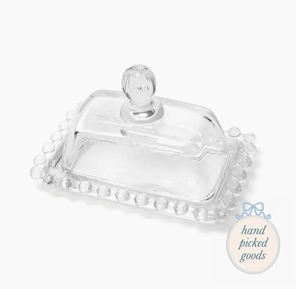 Glass Butter Dish - Kitchen - Serving& - display