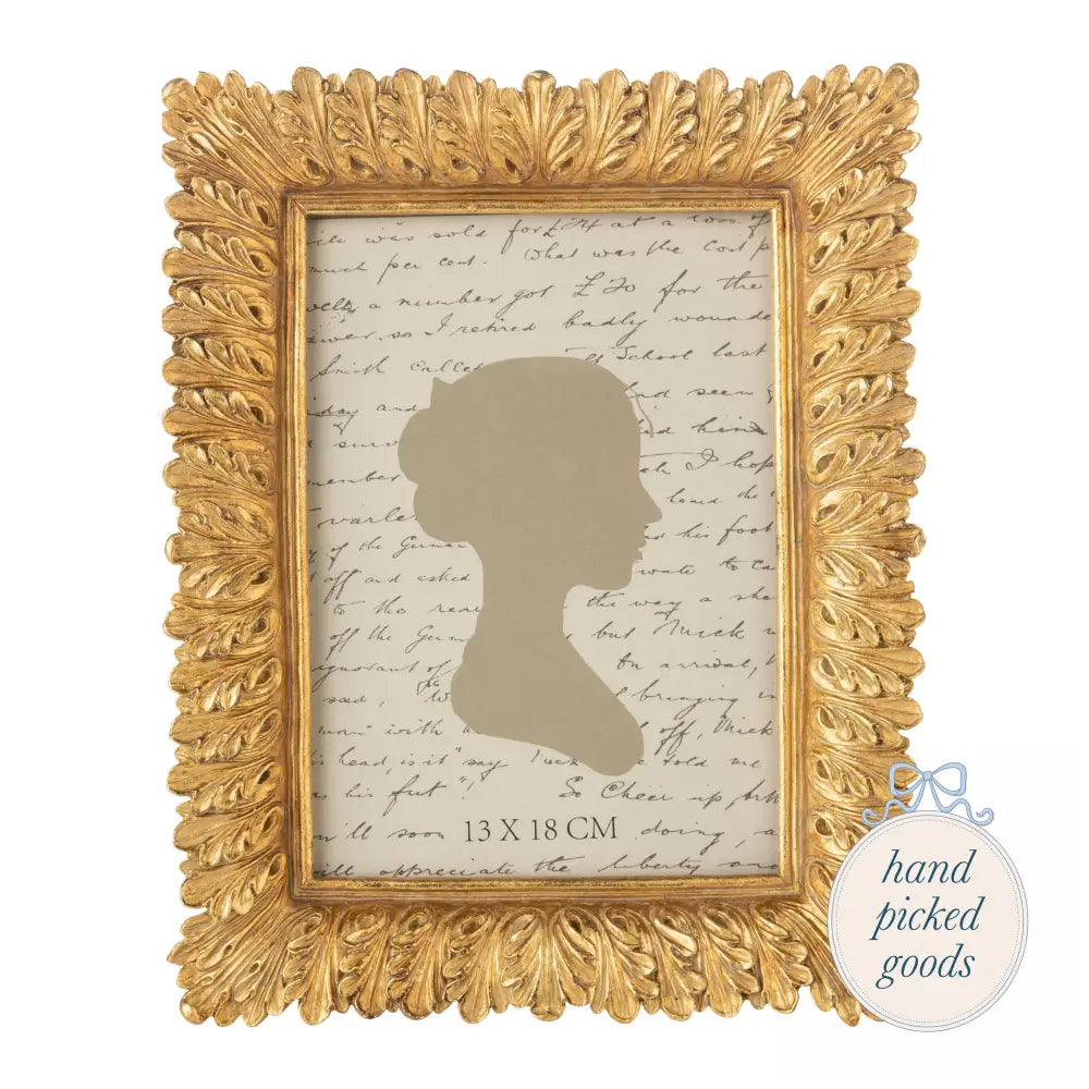 Gold Leaf Pattern Frame 5 x 7 in. Decor - Frames