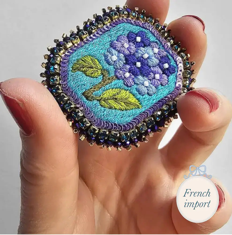 Hortensia Brooch Jewelry - Brooches