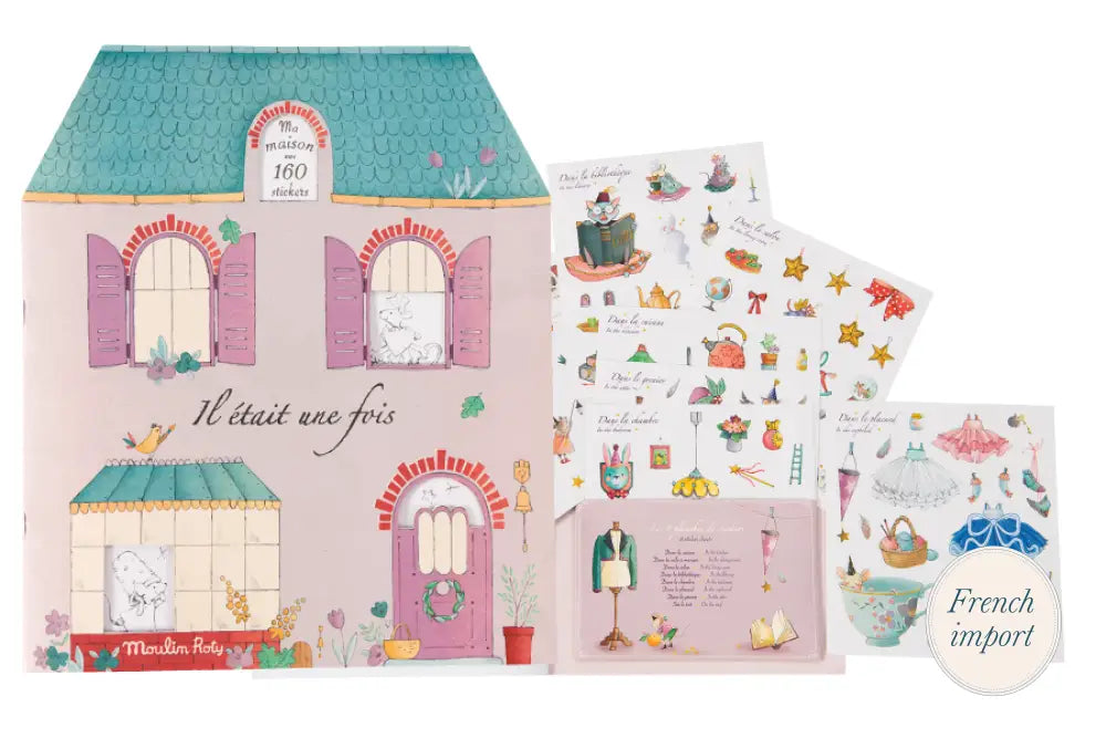 Il Etait Une Fois Sticker Book Toys and games - Moulin Roty