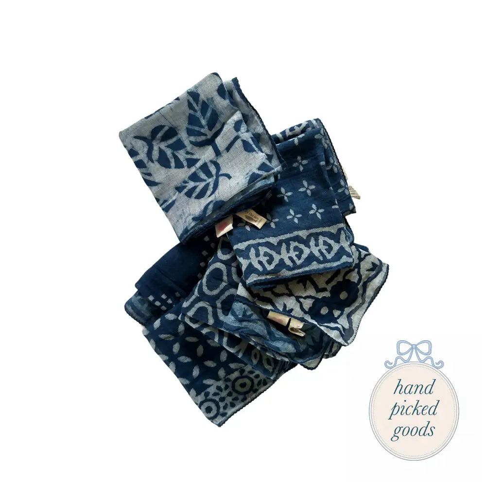 Indigo Bandana Femme - Accessories