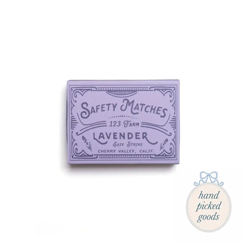 Lavender Matches Boxed Set Stationery and gift