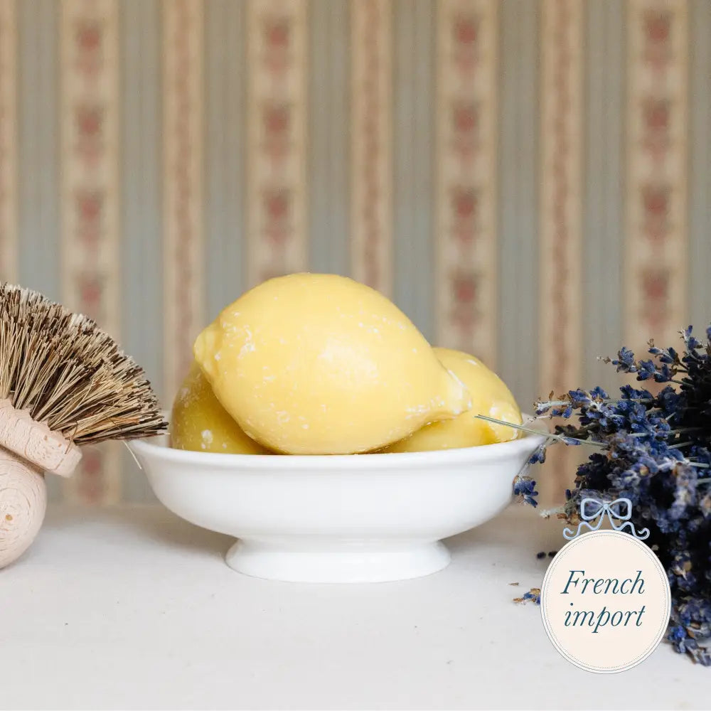 Lemon Shaped Soap French Soap