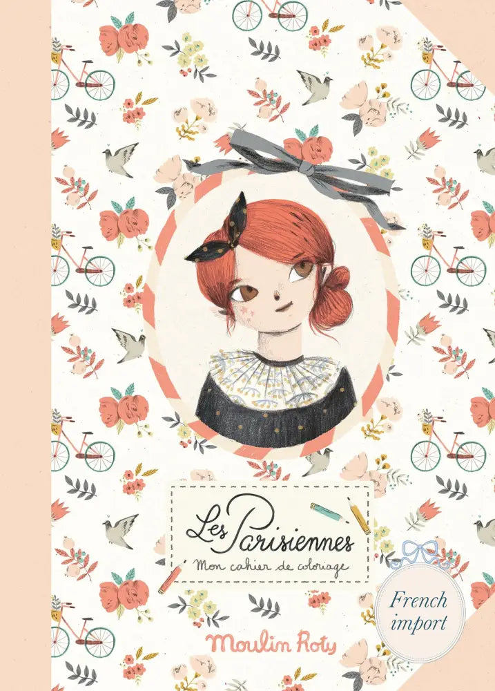 Les Parisiennes Coloring Book Toys and games - Moulin Roty