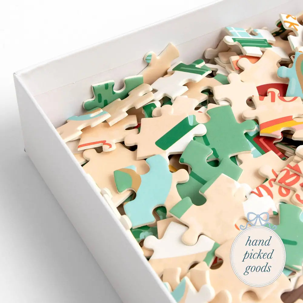 Literary Locations Jigsaw Puzzle Toys and games