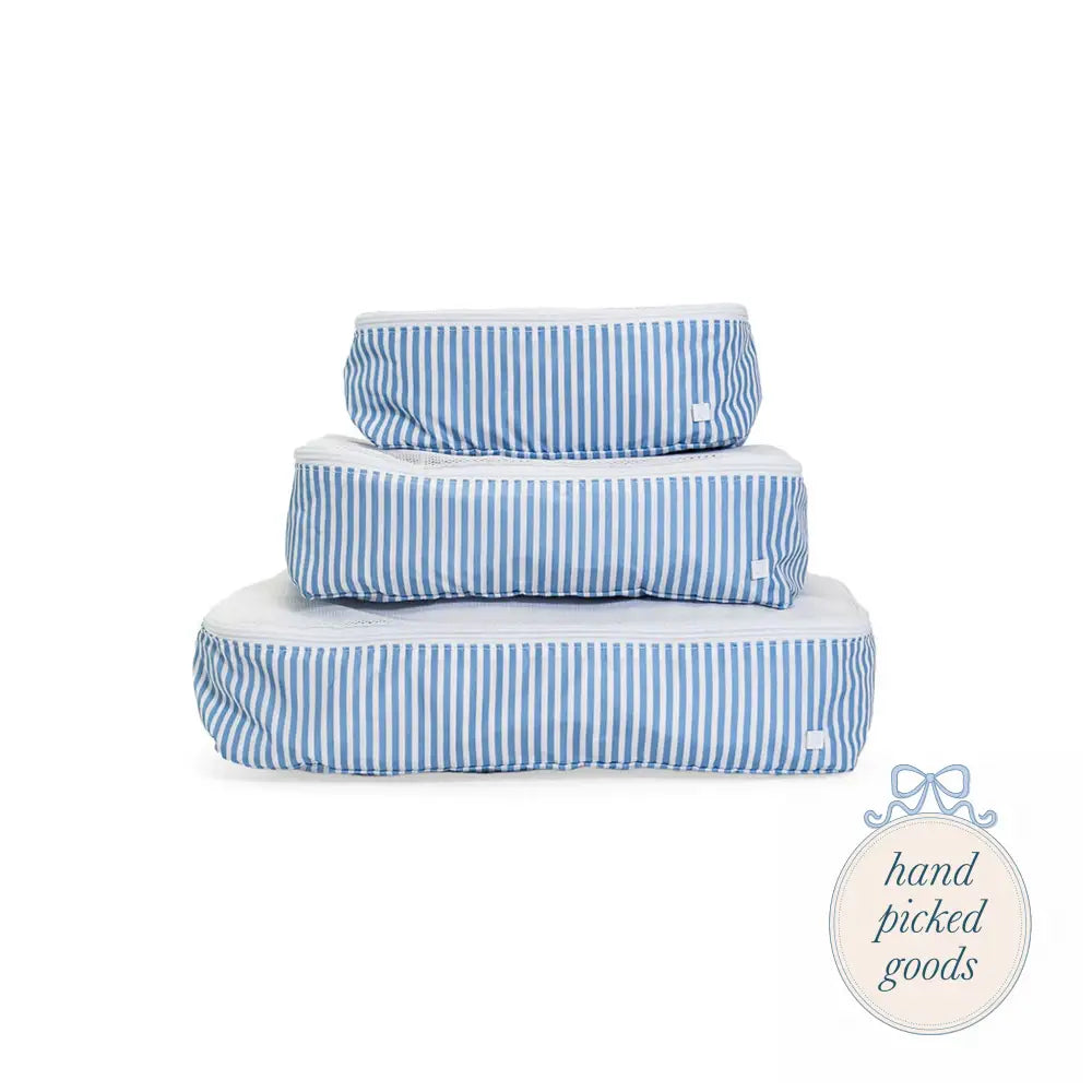 Luxe Packing Squad 3 Piece Chambray Femme - Bags