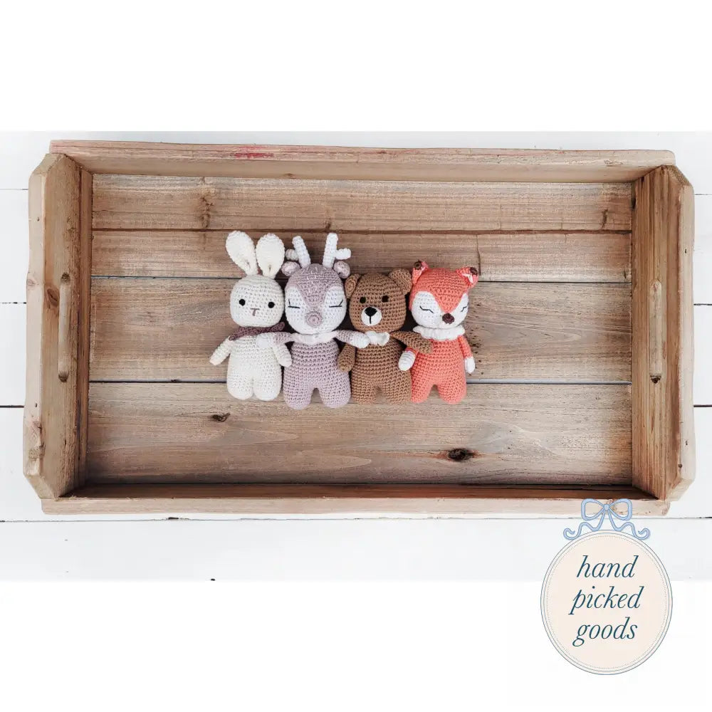 Mini Crochet Animals - Baby