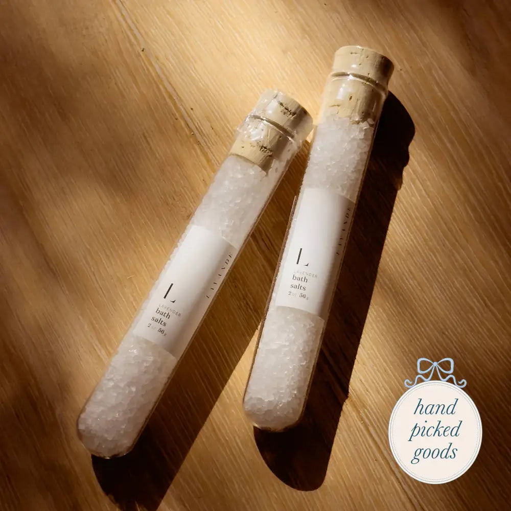 Mini Lavender Bath Salts Femme - Face and Body