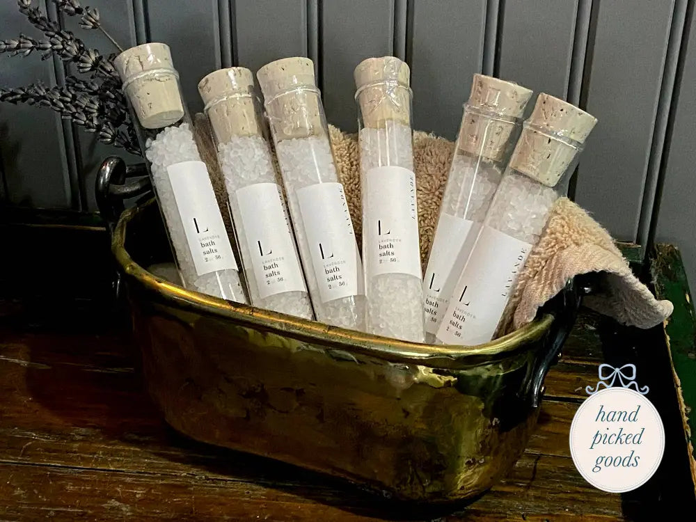 Mini Lavender Bath Salts Femme - Face and Body