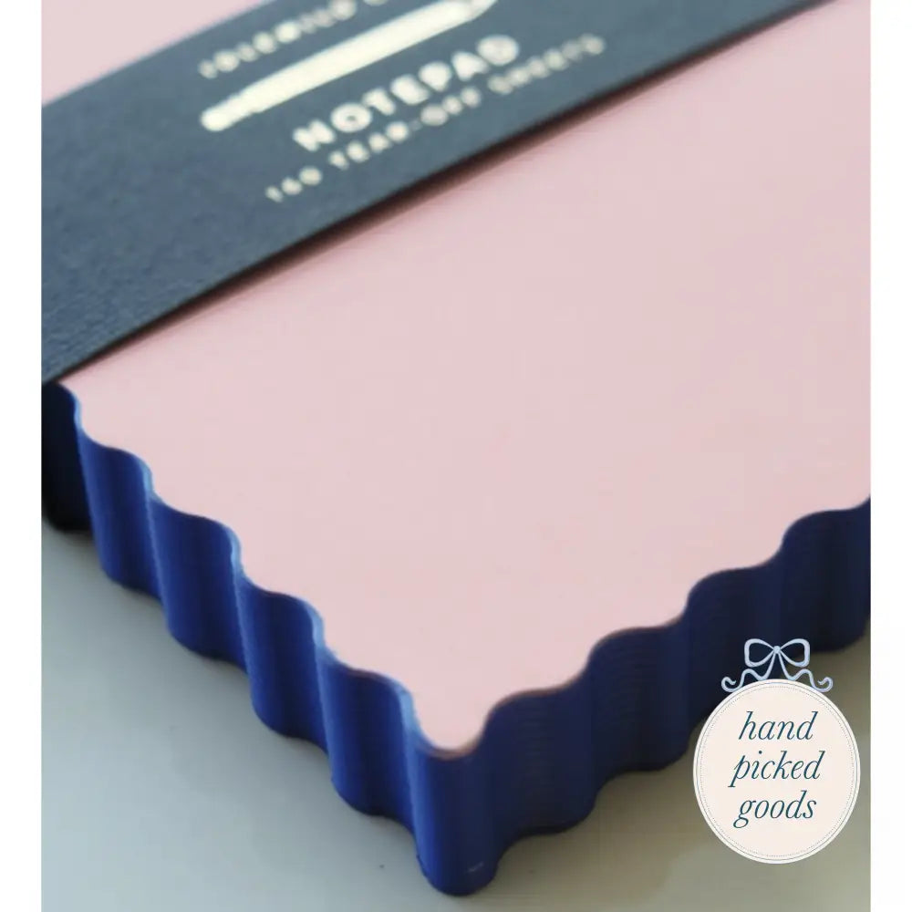 Mini Wave Shaped Notepad Stationery and gift - Stationery