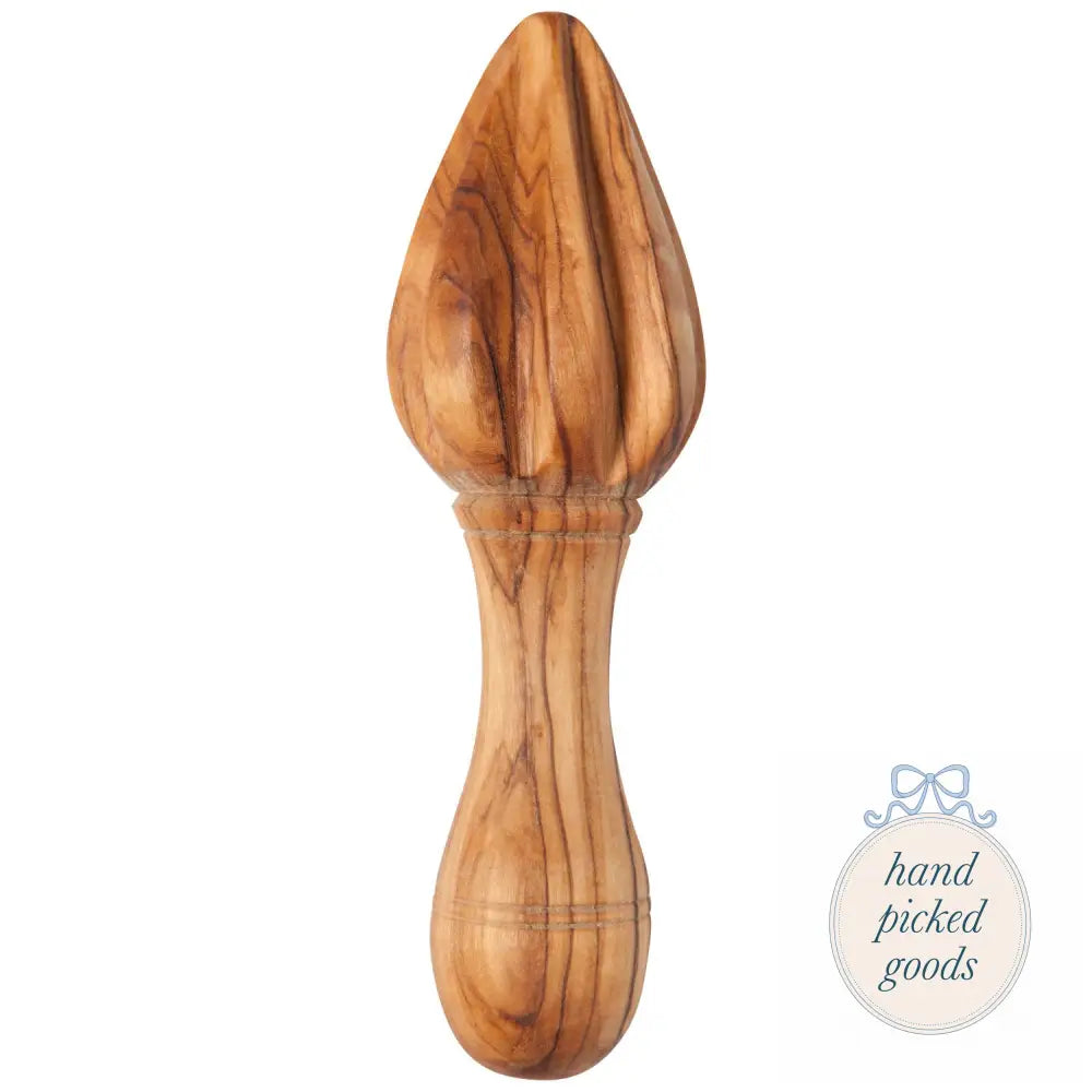 Olive Wood Citrus Reamer Kitchen - Tools