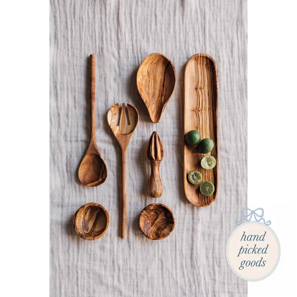 Olive Wood Citrus Reamer Kitchen - Tools