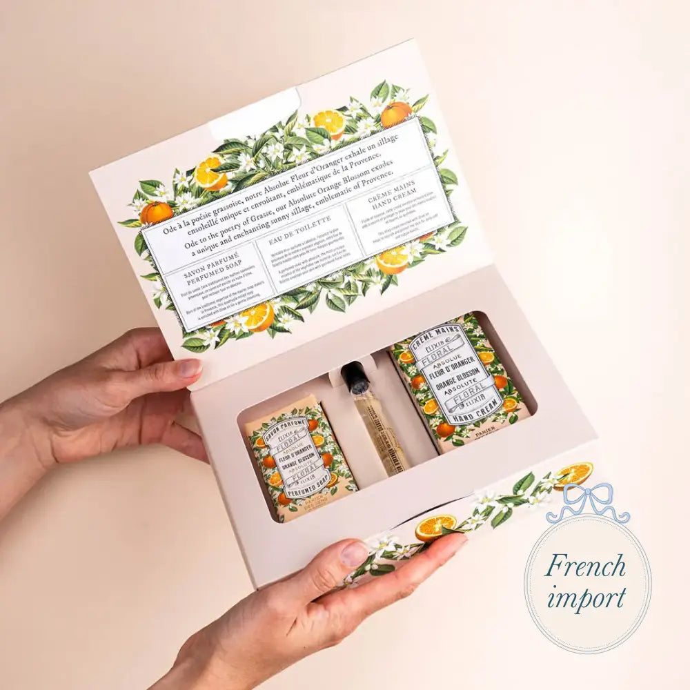 Orange Blossom Skin Care Set Femme - Face and Body