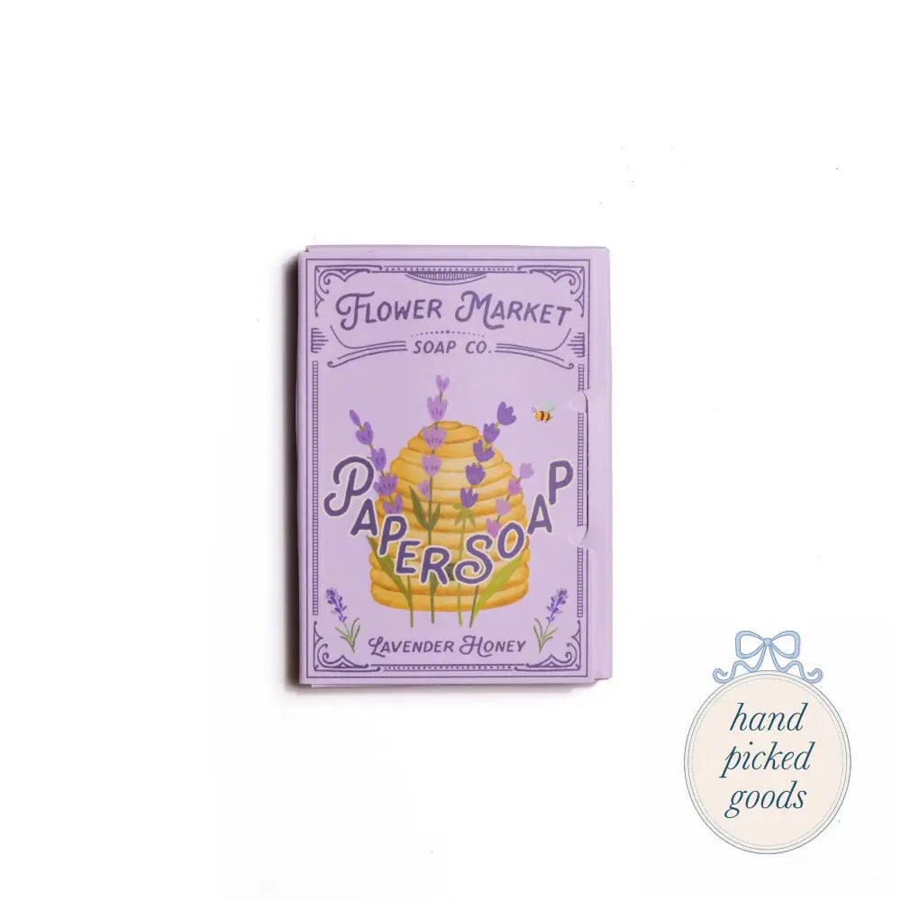 Paper Soap - Lavender Honey - French Soap