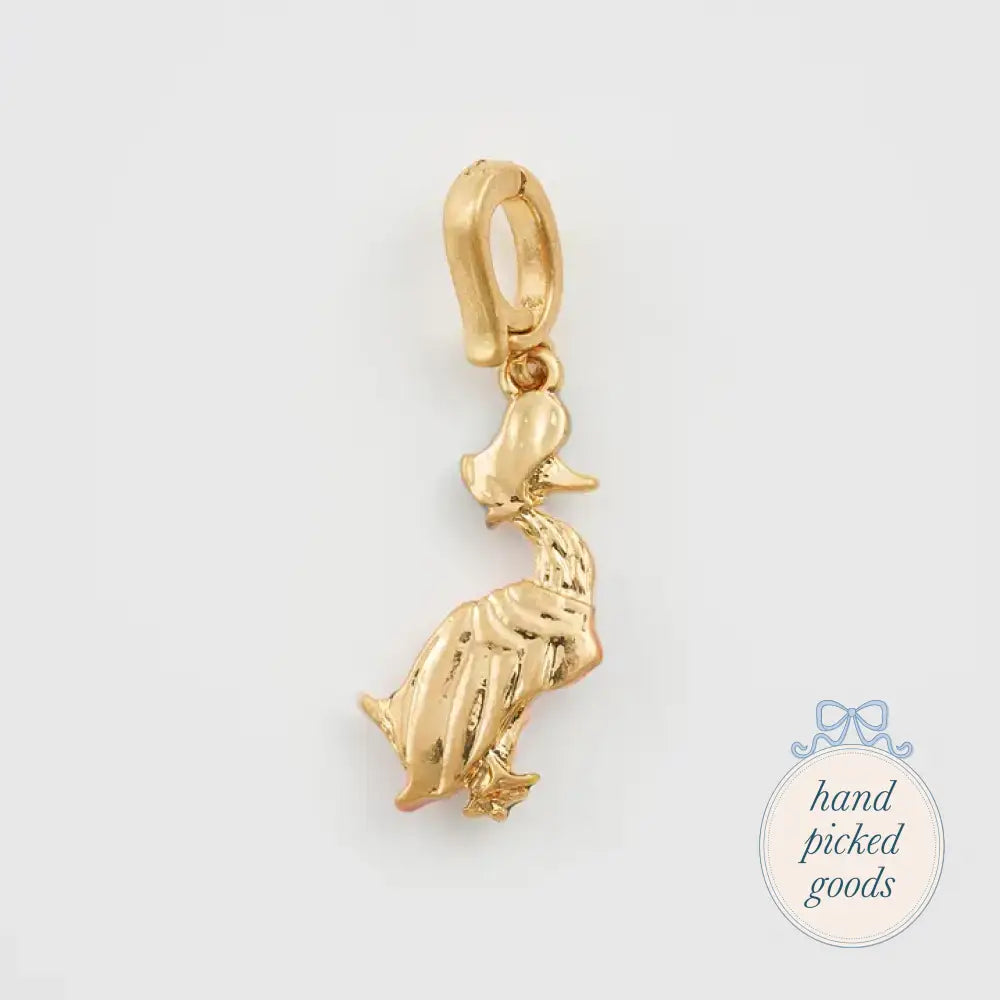 Peter Rabbit Jemima Puddle-Duck Charm - Jewelry - Necklaces and Charms