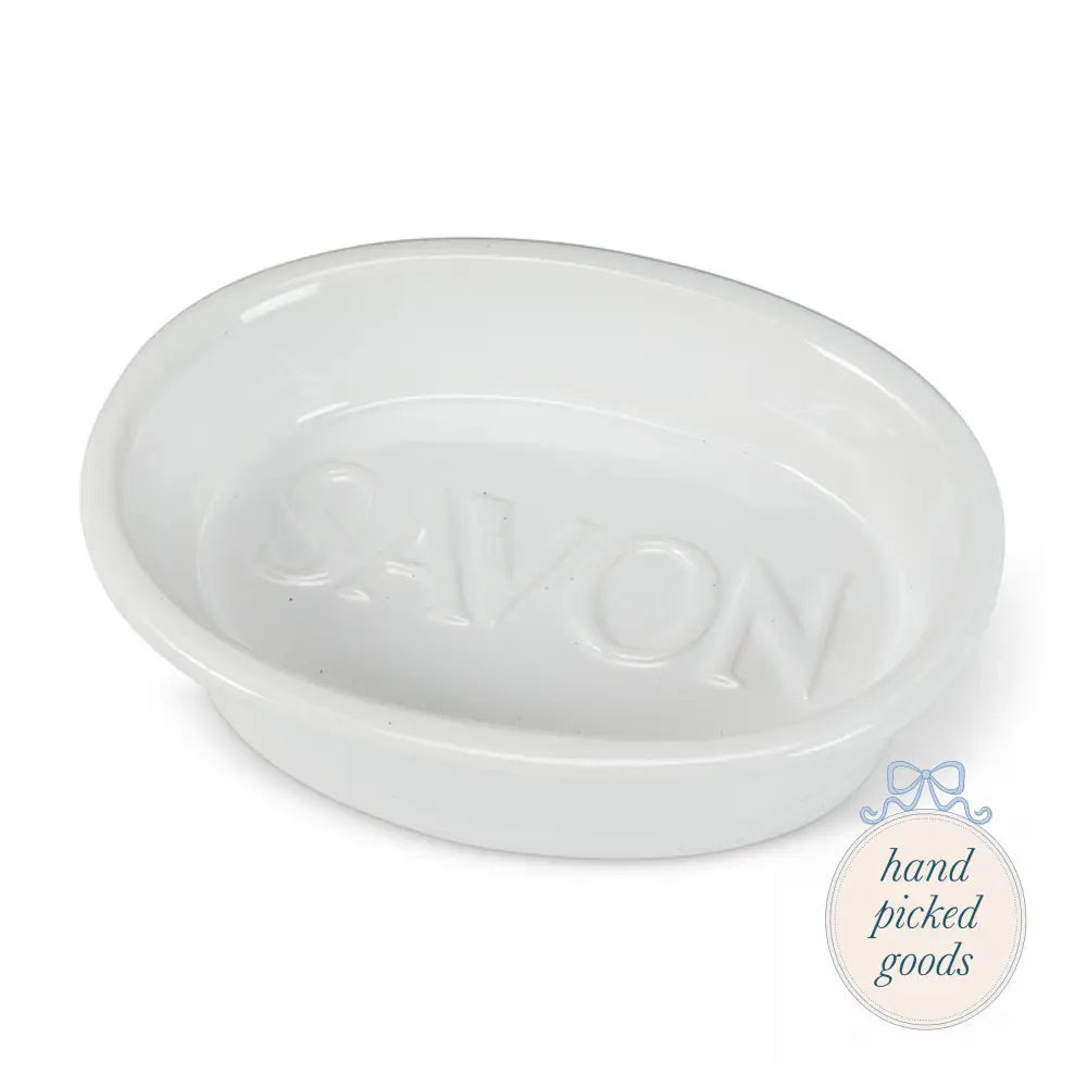 Savon Soap Dish Deep Oval Decor - Soap Dish