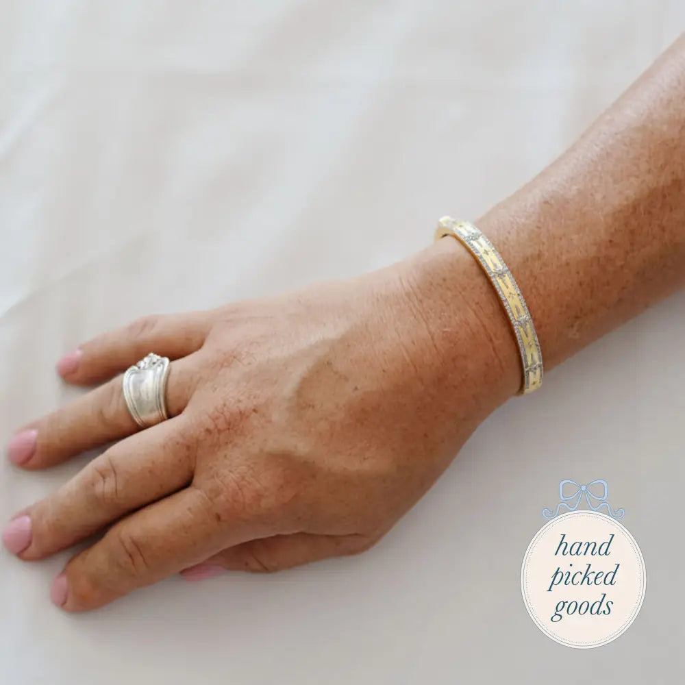 Serenity Shine Bangle Gold Jewelry - Bracelets Earrings and Rings