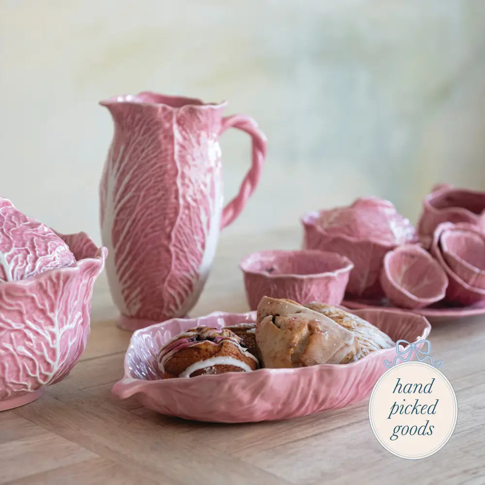 Stoneware Cabbage Pitcher Kitchen - Serving& - display