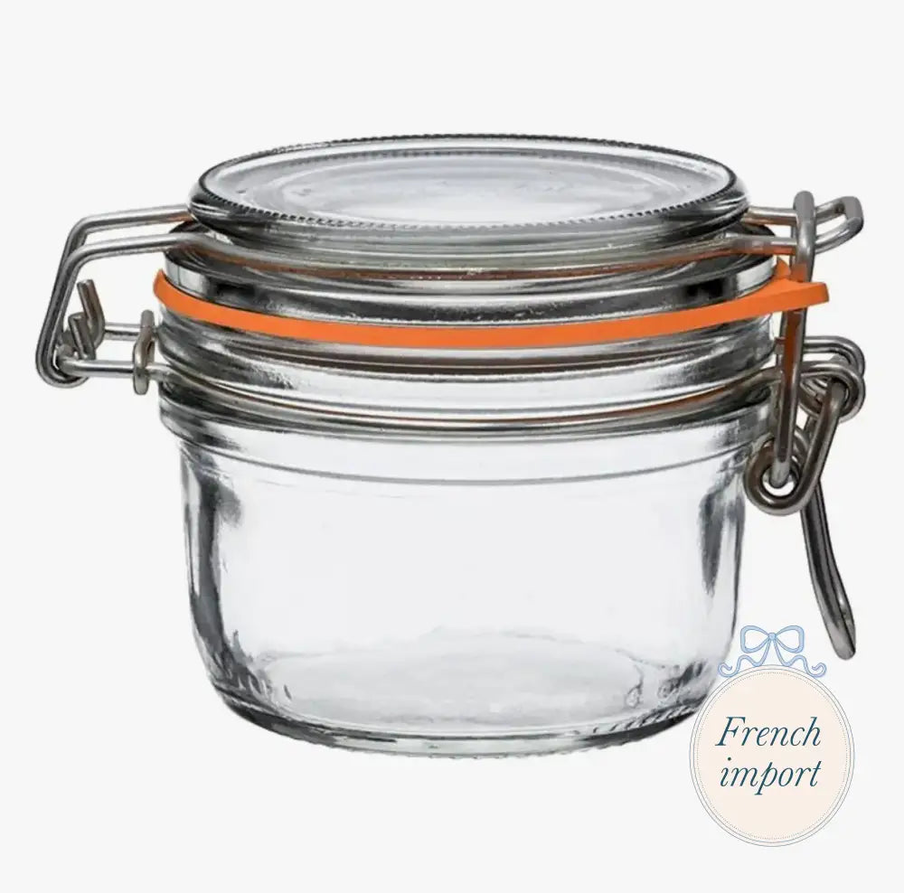 Tapered French Glass Preserving Jar 125ml Kitchen - Serving& - display